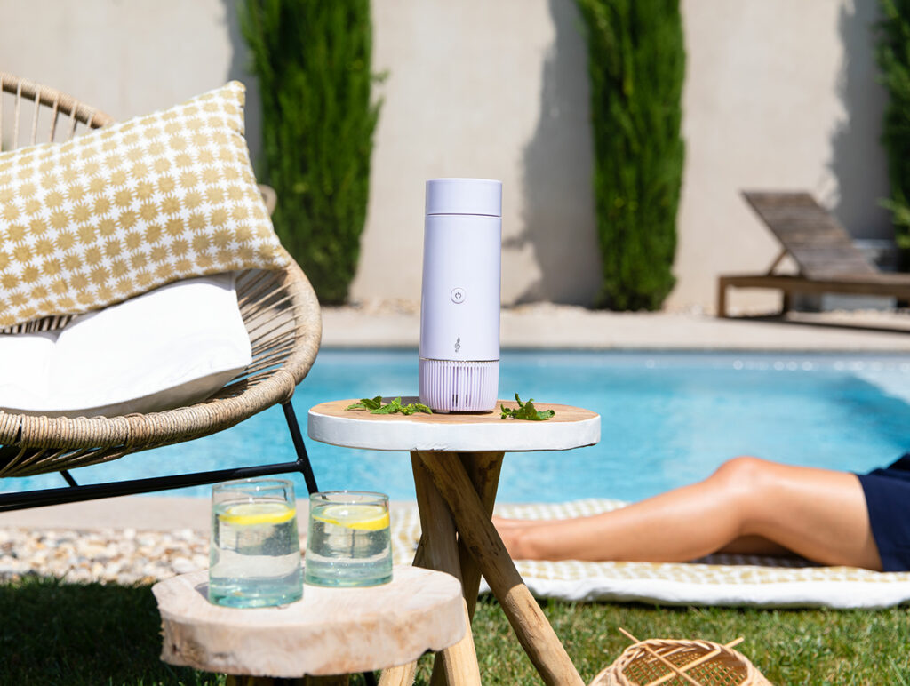 Aromasound Lantao diffuseur huiles essentielles nomade enceinte