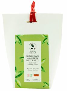 Soin de bain et pochon de toilette - The vert - Son de riz 29€