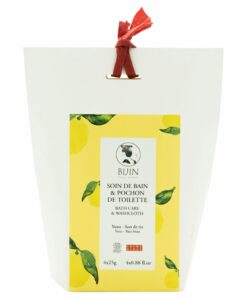 Soin de bain et pochon de toilette - Yuzu - Son de riz 29€