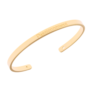 SAUNIER - Bracelet Passionnement Doré - 59€