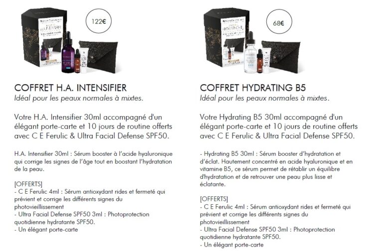 Coffret H.A Intensifier+ Coffret Hydrating B5