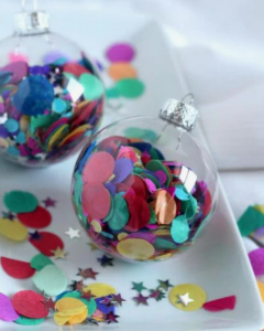 DIY boules à paillettes