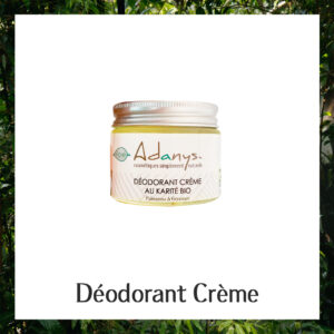 Déodorant crème karité bio 13,90€