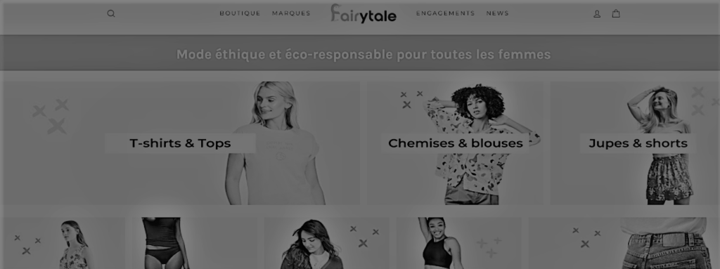 Fairytale.eco : Un E-shop de mode éthique et éco-responsable !