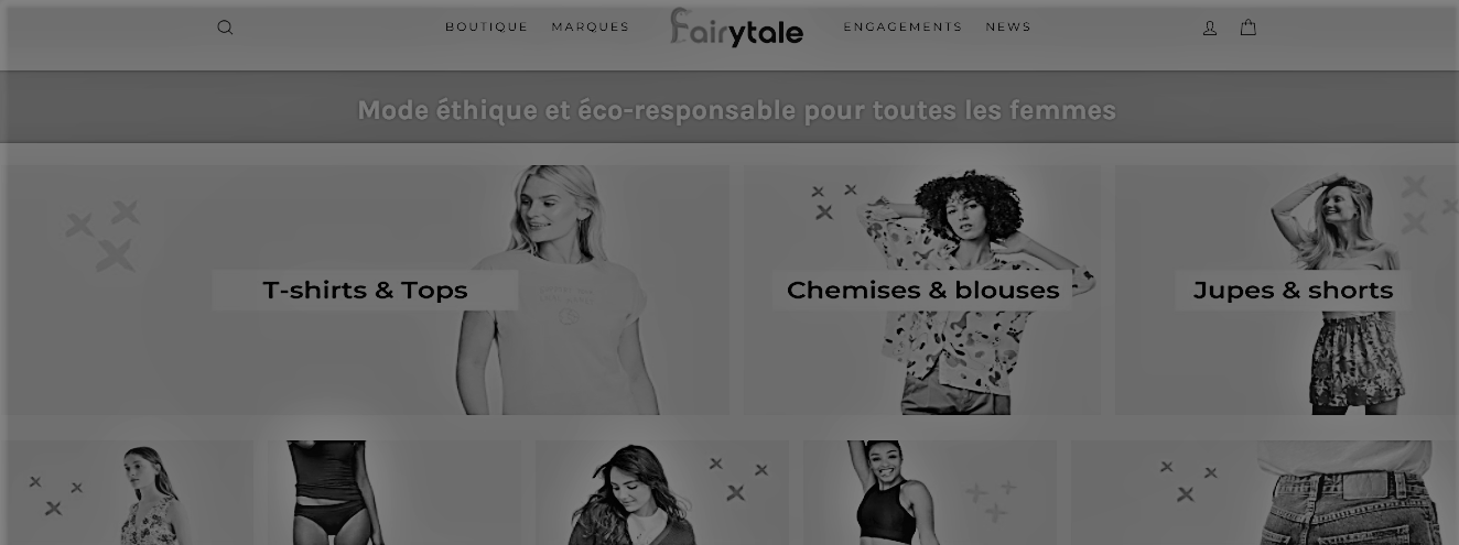 Fairytale.eco : Un E-shop de mode éthique et éco-responsable !