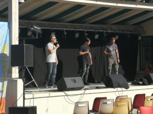 Les Boys Band : Frank Delay, Chris Keller, Allan Théo