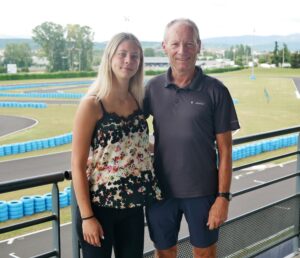 Monsieur SARRON et sa fille