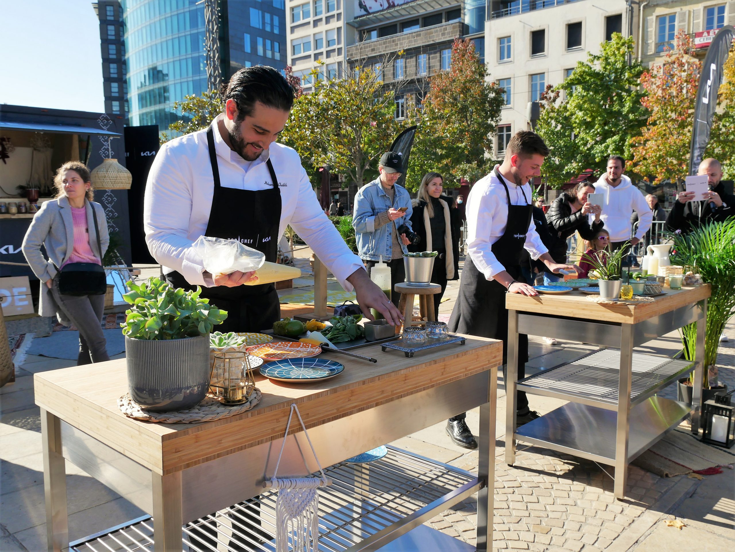 Duel entre chefs