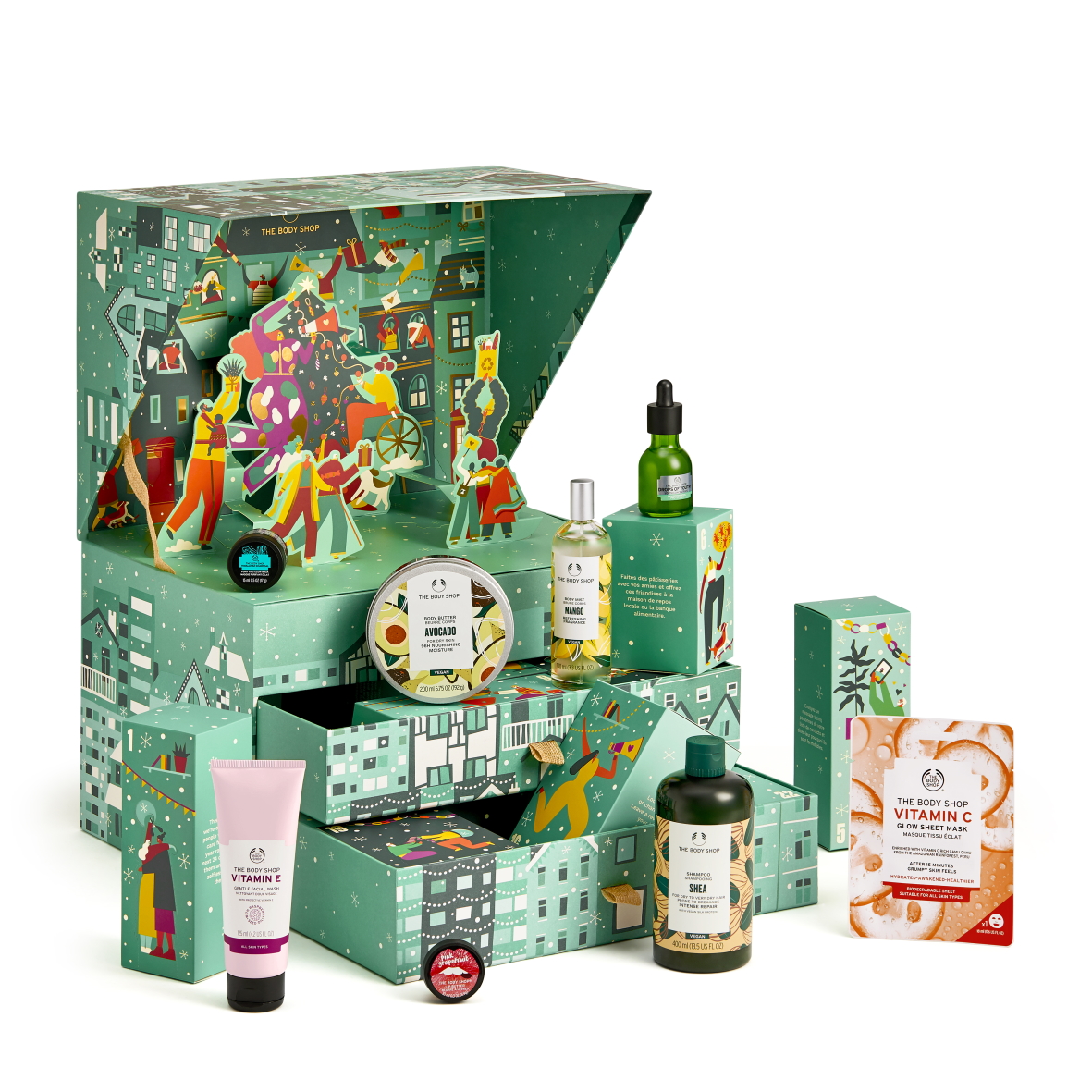 The Body Shop Calendrier Avent Share Love and Joy 130€