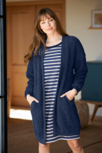 BlanchePorte Gilet marine