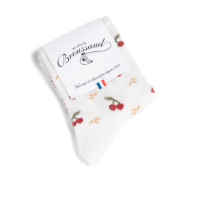 MAISON BROUSSAUD Chaussettes Les Cerises 16€