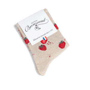 MAISON BROUSSAUD Chaussettes Les Fraises 16€