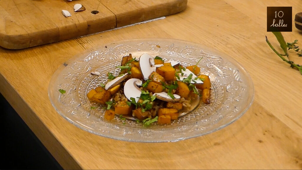 Risotto de petit épeautre au butternut