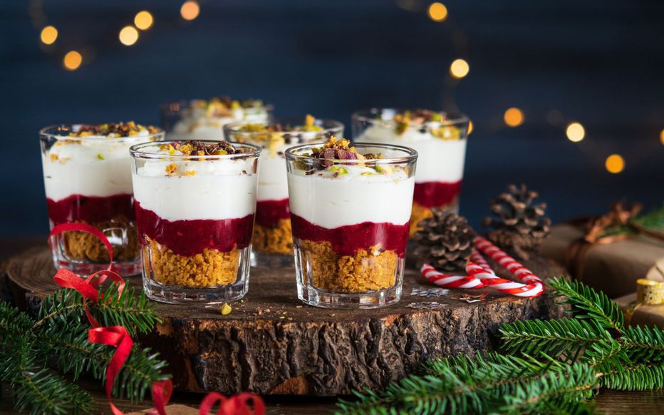 Les verrines de la Saint-Sylvestre