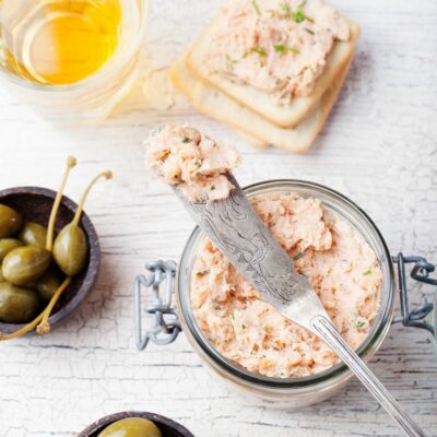 Verrine Saint Sylvestre - thon et fromage frais