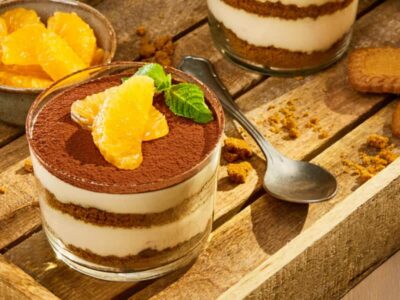 Verrine tiramisu orange chocolat