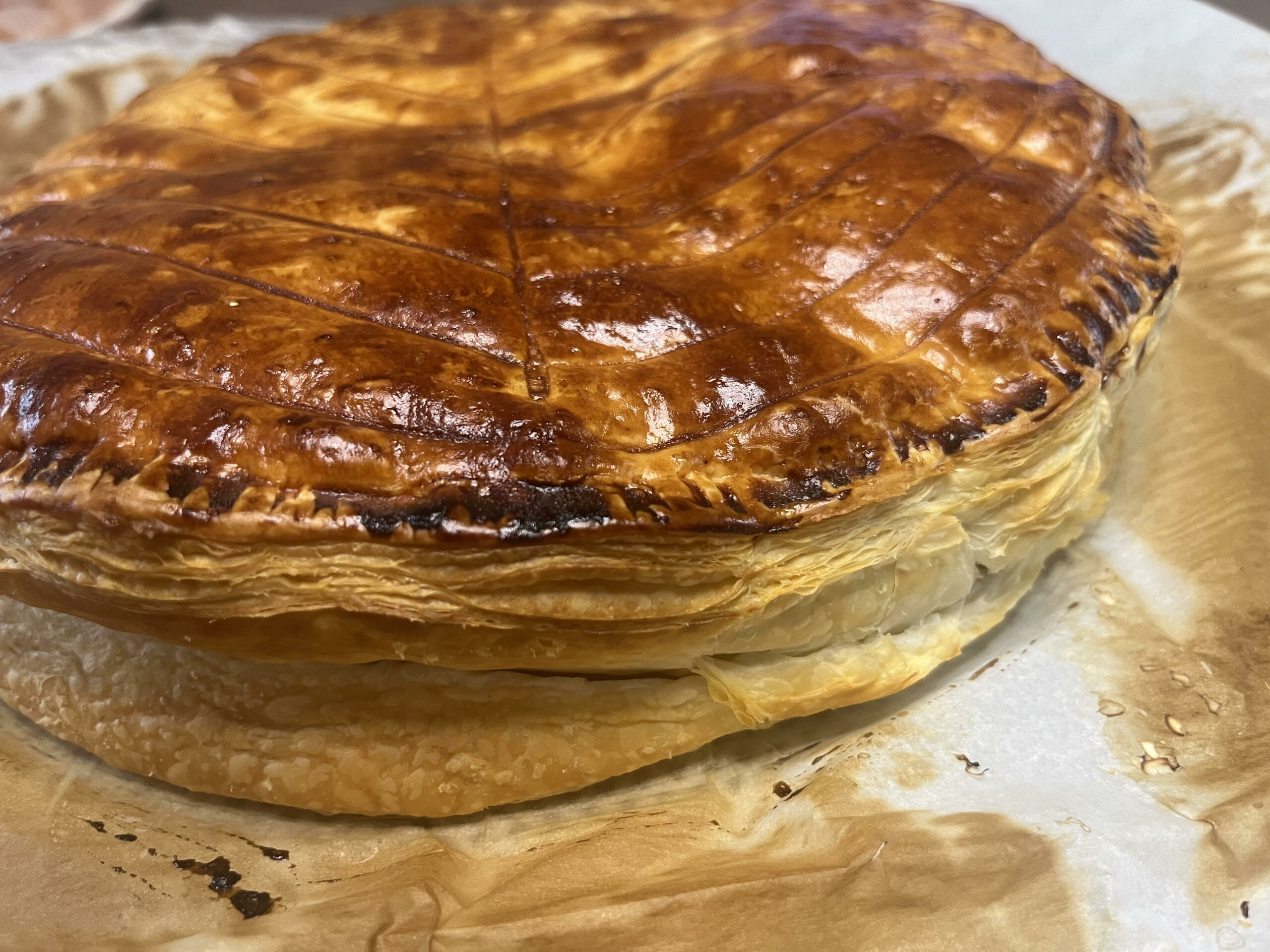 Galette des rois, légère et gourmande