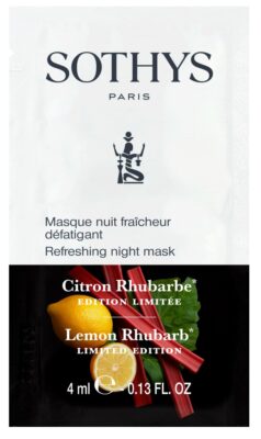 Masque nuit fraicheur defatigant Sothys