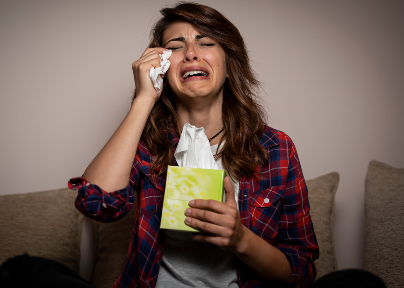 Pleurer, un truc de filles ?