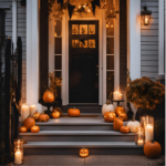 Déco Halloween entrée