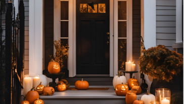 Déco Halloween entrée