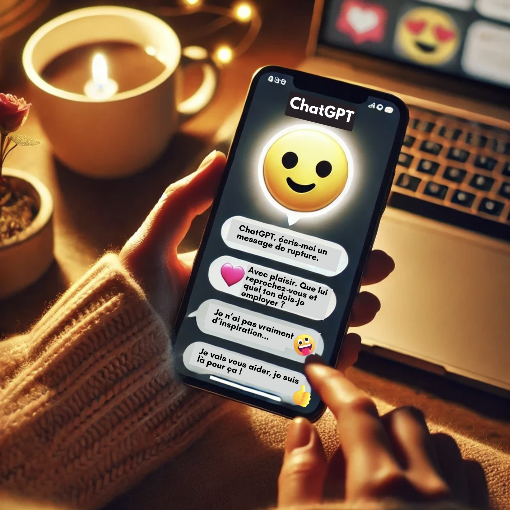 « ChatGPT est en congés, comment je vais faire pour le quitter ? »