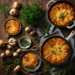 Gratin de panais et patates douces