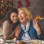 Belle-mère belle-fille noël repas