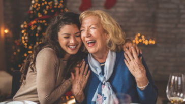 Belle-mère belle-fille noël repas