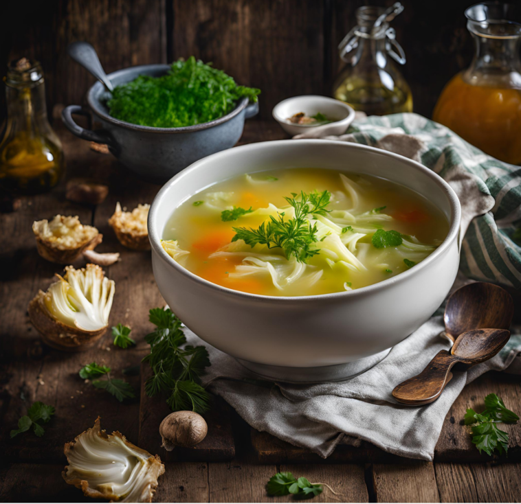 Soupe au chou revisité