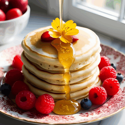 Pancakes miel
