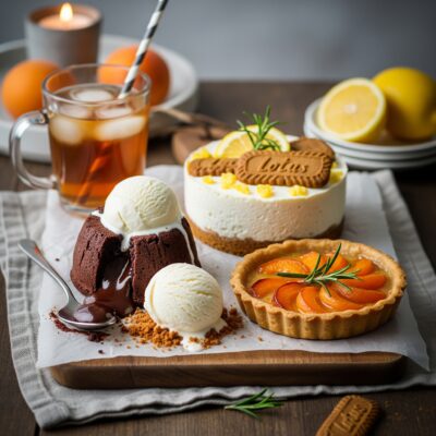 Desserts fete des peres