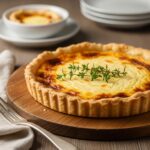 Tarte à la tome fraiche