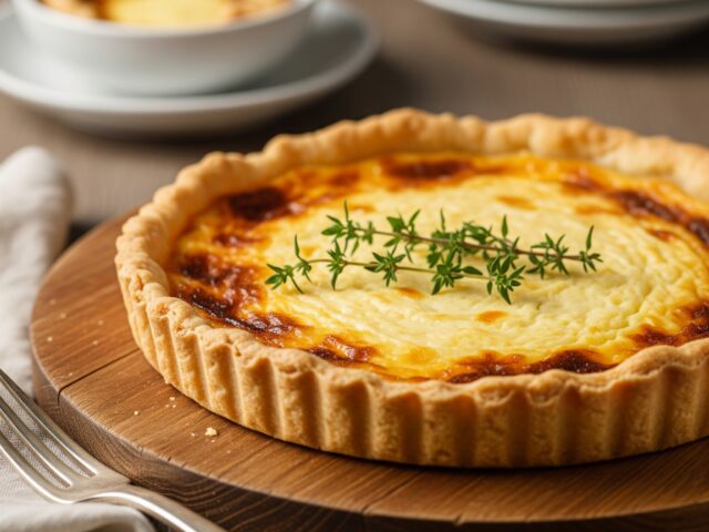 La tarte à la tome : un classique rustique et fondant à redécouvrir