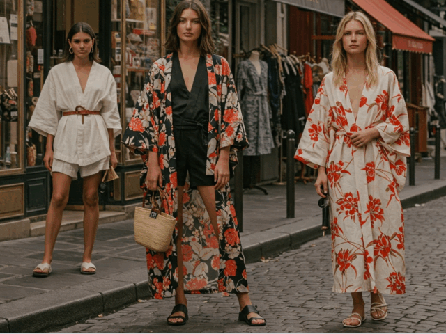 Kimono Mania : L’allure chic et audacieuse qui va enflammer l’été