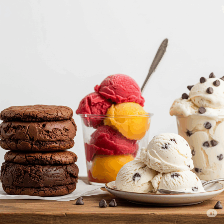 Les desserts glacés maison