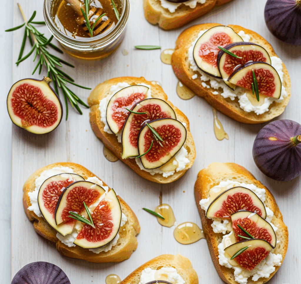 Tartines figues