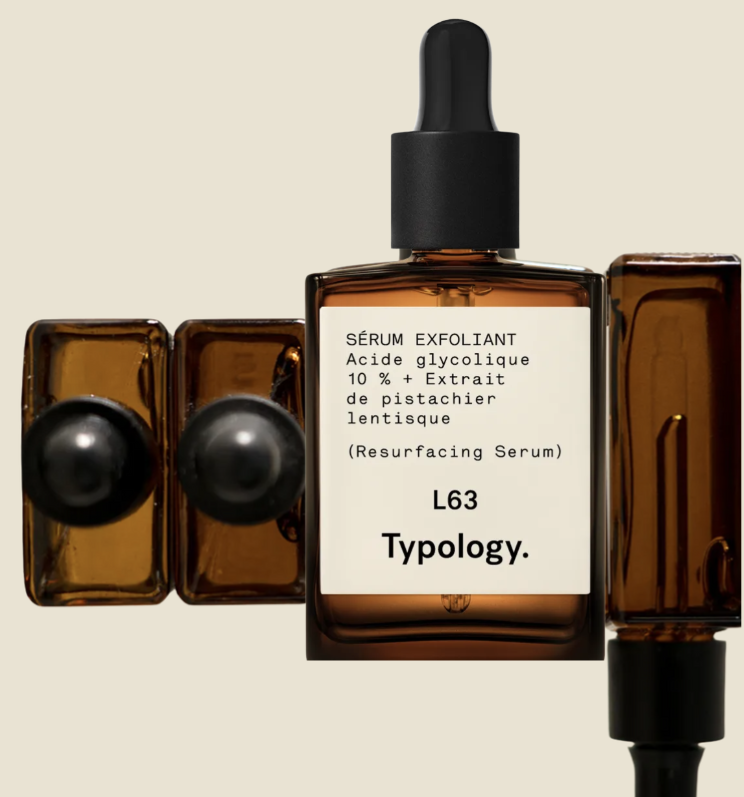 L63 - Sérum exfoliant Acide glycolique 10 % + Extrait de pistachier lentisque