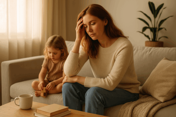 Burn out de maman comment retrouver son centre