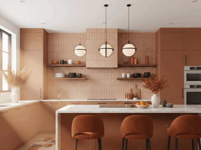 Tendance déco automne 2025 : l’orange pour un style moderne