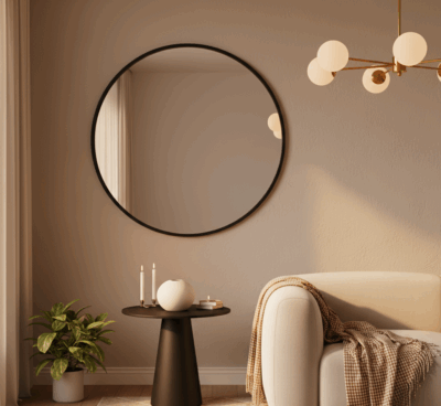 Utiliser le miroir pour trouver l'équilibre déco