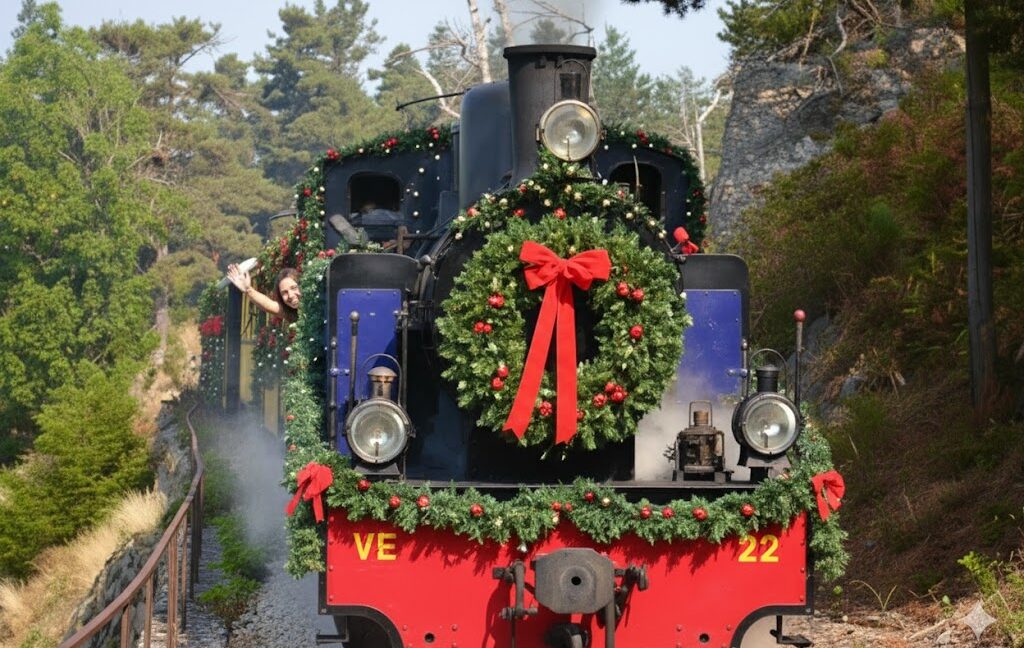 Evasion le Velay Express - train de Noël