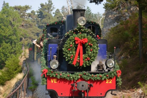 Evasion le Velay Express - train de Noël