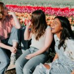 Catch up culture groupe filles banc