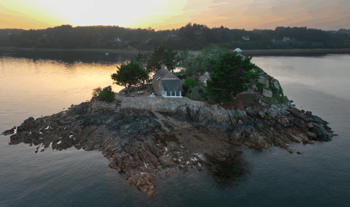 Ile Koeur © photos Jean Philippe Meriglier vue aérienne 3