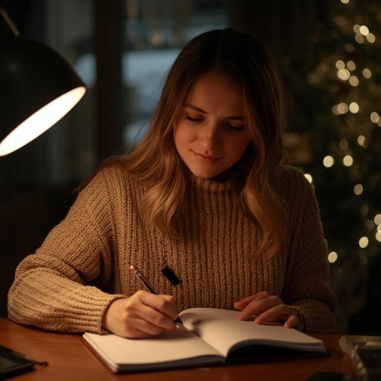 Bonnes résolutions femme IA