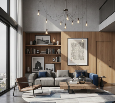 Matiere naturelle pour une déco masculine