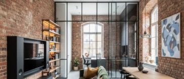 Style industriel chaleureux