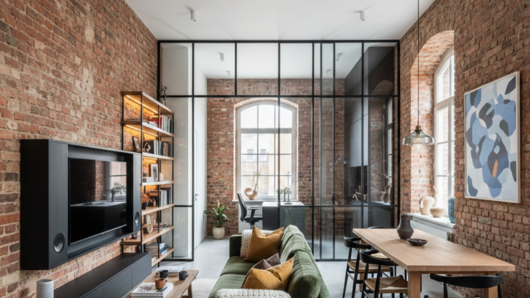 Style industriel chaleureux