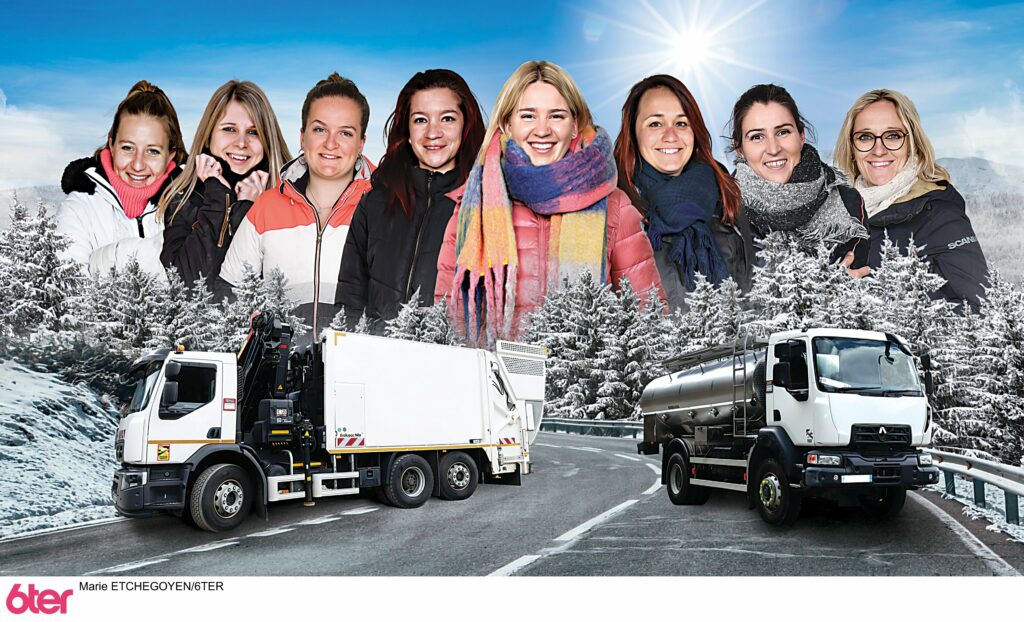 Les Reines de la Route sur 6ter - spécial neige